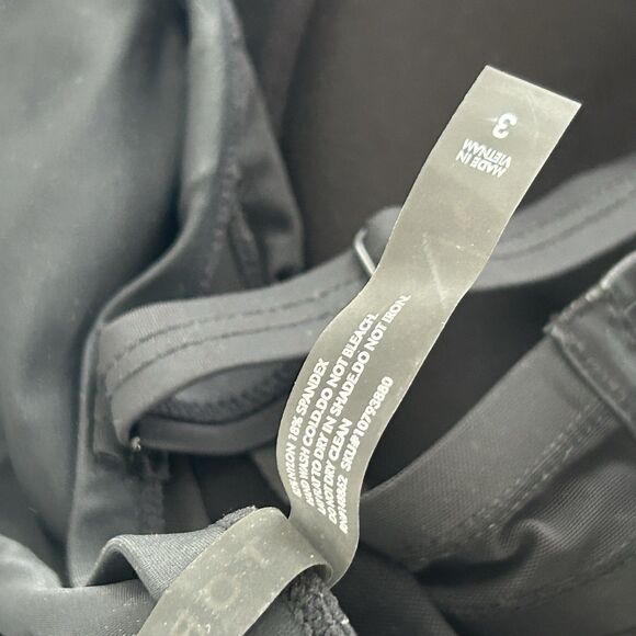 Torrid Swimsuit Size 3x Lattice Mesh Side Underwire Bra 1-Piece Black Swim Suit - Picture 9 of 9